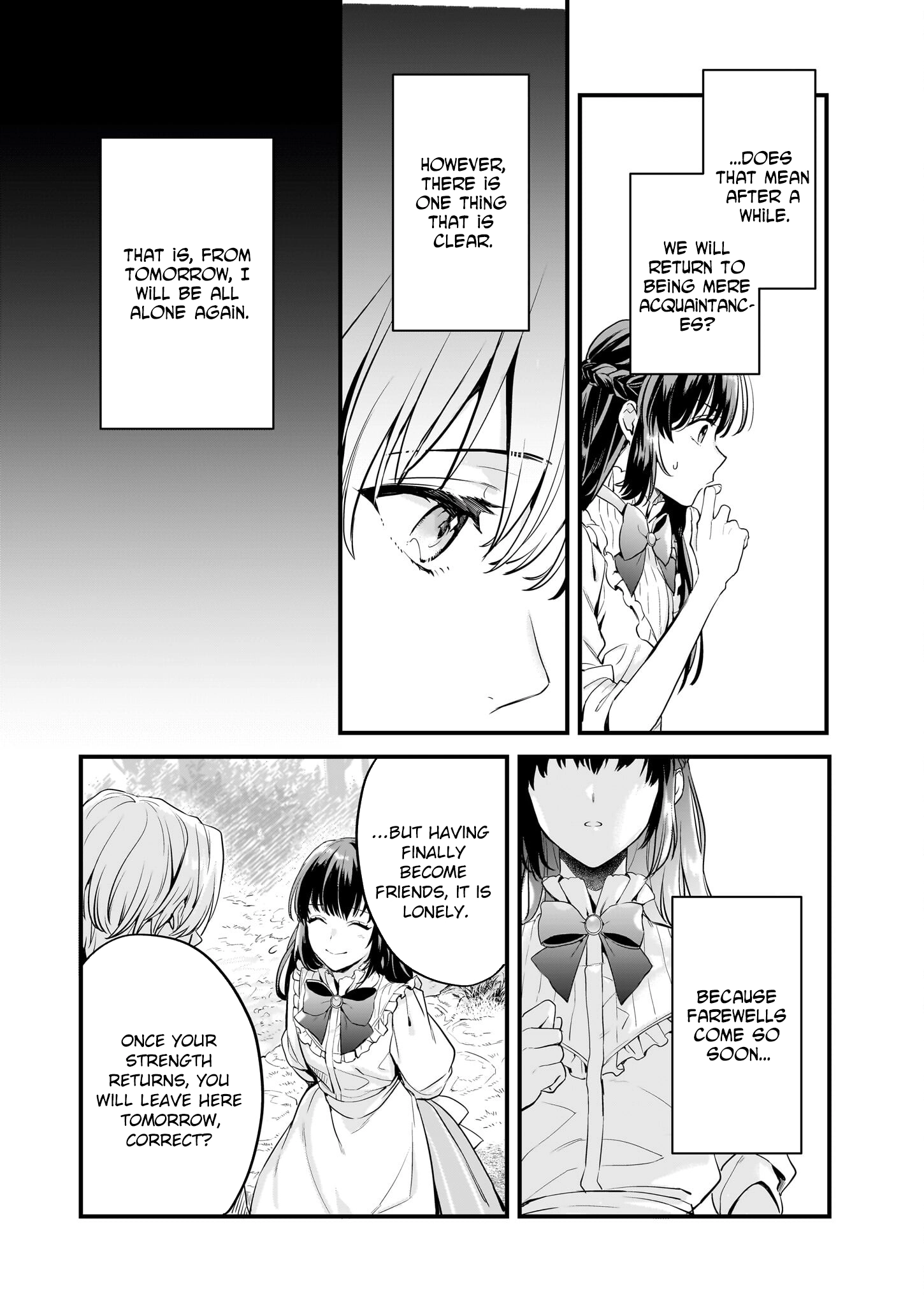 The Exiled Former Lady Loved by a Prince She Found in the Forest, Awakening as a Saint. Chapter 4 Page 28